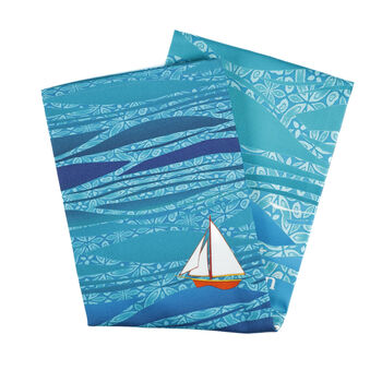 Caribbean Sailing | 100% Cotton Tea Towel | Made In England, 8 of 12