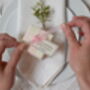 Bespoke Macaron Wedding Favour Box, thumbnail 3 of 3