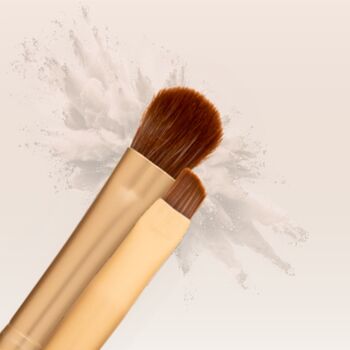 Vegan Makeup Brush Set – Three Piece Face And Eye Kit, 5 of 7