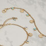 Lakshmi Bracelet Turquoise In Silver Or Gold Plated, thumbnail 7 of 11