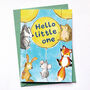 New Baby Card Hello Little One Woodland Animals, thumbnail 1 of 5