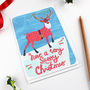 Sassy Reindeer Christmas Card, thumbnail 2 of 5