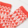 Bright Mirror Knitted Wrist Warmers, thumbnail 5 of 10