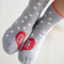 Personalised Love Heart Socks In A Tin, thumbnail 1 of 5