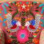 Pastel Pink Embroidered Velvet Armchair, thumbnail 2 of 10