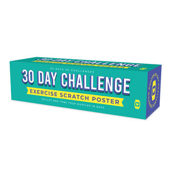 30 Day Challenge Scratch Off Poster, 9 of 12