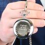Personalised Men's Pocket Watch, thumbnail 1 of 11