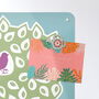Birds In A Tree Design / Large Magnetic Notice Board, thumbnail 6 of 11