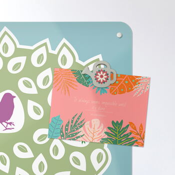 Birds In A Tree Design / Large Magnetic Notice Board, 6 of 11