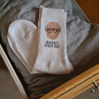 Personalised Socks Gift For Grandad, 4 of 8