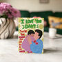 I Love You Dady Greeting Card, thumbnail 1 of 7