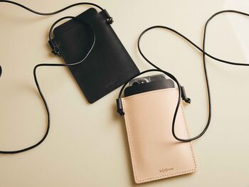 Handmade Leather Phone Pouch, 6 of 6