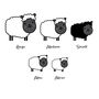 Personalised Sheep Family Print, thumbnail 8 of 8