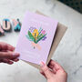 Mum Birthday Card 'Mum You Are Blooming Lovely' Flowers, thumbnail 1 of 2