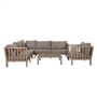 Outdoor Corner Sofa And Chair Set, thumbnail 5 of 5