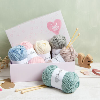 Mabel Bunny Knitting Kit, 8 of 10
