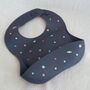 Eco Friendly Planets Silicone Bib For Baby, thumbnail 1 of 5