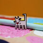 Keith Hairball Cat Artist Pin, thumbnail 2 of 3