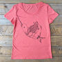 Narwhal And Bear Women's Organic T Shirt, thumbnail 1 of 6