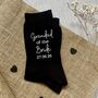 Grandad Of The Bride Wedding Socks, thumbnail 1 of 3