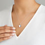 Small Solid Gold Or Silver Heart Locket Necklace, thumbnail 7 of 12