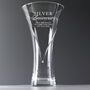 Personalised Silver Anniversary Swarovski Heart Vase, thumbnail 2 of 3