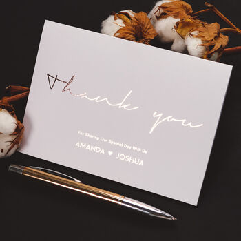 Personalised Wedding Bridesmaid Thank You Cards, 4 of 8