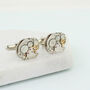 Personalised Watch Movement Cufflink Set Oblong, thumbnail 3 of 8
