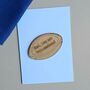 'Dad, You Are Trymendous!' Rugby Ball Token And Card, thumbnail 1 of 2