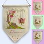 Personaslied Woodland Fairy Customisable Pennant Flag, thumbnail 1 of 9