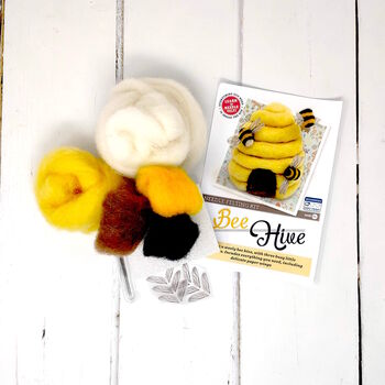 Bee Hive Needle Felting Craft Kit, 3 of 3