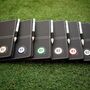 Personalised Golf Scorecard Holder In Black, thumbnail 3 of 4