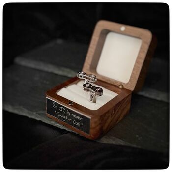 Personalised Bicycle Chain Link Cufflinks, 2 of 12