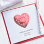 Love Heart Personalised Engagement Card, thumbnail 4 of 5