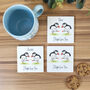 Personalised Puffin Ceramic Coaster, thumbnail 5 of 5