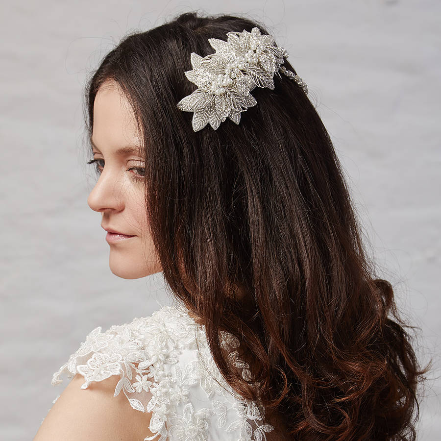 Esme Statment Vintage Hair Drape By Azure Jewellery ...