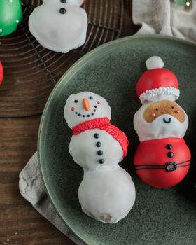 Christmas Iced Bun Baking Kit, 6 of 6