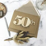Personalised 50th Birthday Card, thumbnail 11 of 12