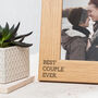 Best Couple Ever Engraved Photo Frame, thumbnail 1 of 2