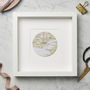 Personalised Circle Vintage Map Picture, thumbnail 3 of 4