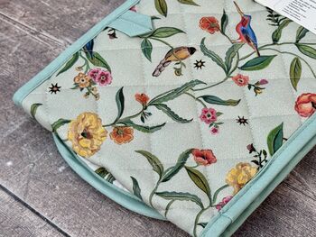 Bird Patterned Double Oven Glove, 2 of 3