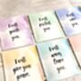 God's Promises Watercolour Tea Gift | Bible Scriptures | Christian Gift, thumbnail 3 of 6