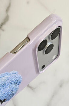 Hydrangea Personalised Phone Case, 5 of 11