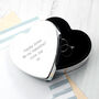 Personalised Classic Silver Plated Heart Trinket Box, thumbnail 7 of 9