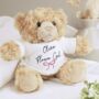 Personalised Wedding Teddy Bear, thumbnail 1 of 7