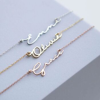 Signature Name Necklace, 2 of 12