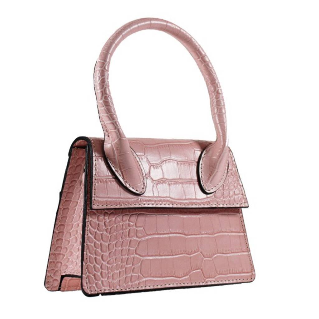 mini croc crossbody bag