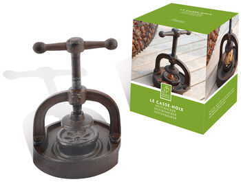 Vintage Style Cast Iron Nutcracker Press Dining Gift, 4 of 4