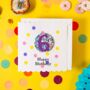 6th Birthday Card And Badge Set, thumbnail 1 of 6