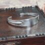 Gothic Vintage Sugar Tong Bangle, thumbnail 3 of 5